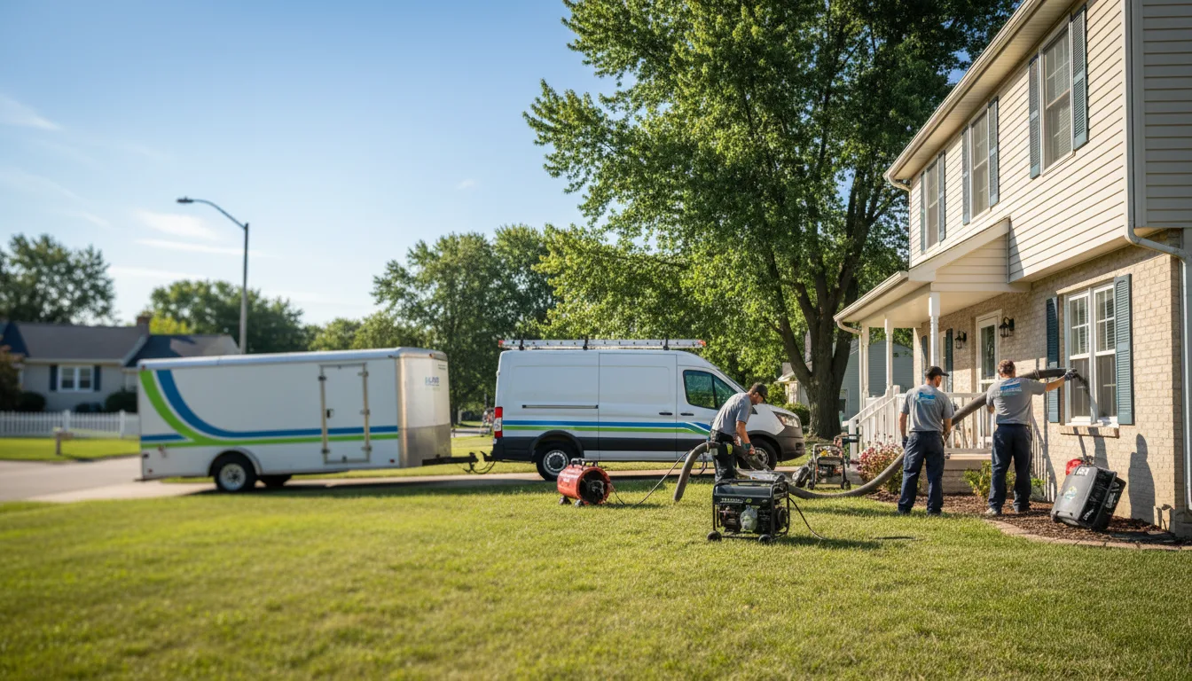 Flooded Basement Restoration And Cleanup With Repair in Menahga, MN near me
